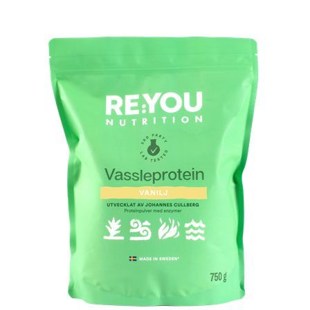 RE:YOU Vassleprotein 750g