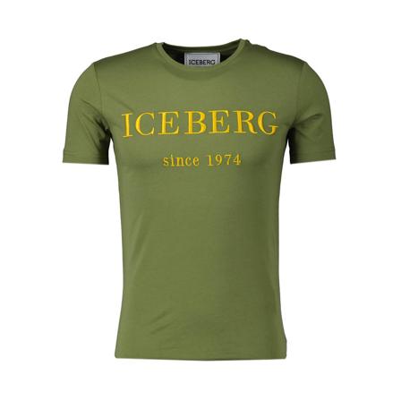Iceberg T-Shirts Grøn, Herre, Størrelse: M
