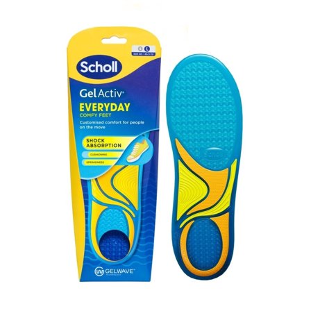 Scholl Gel Activ Everyday innleggssåler L (40-46,5) 1 par