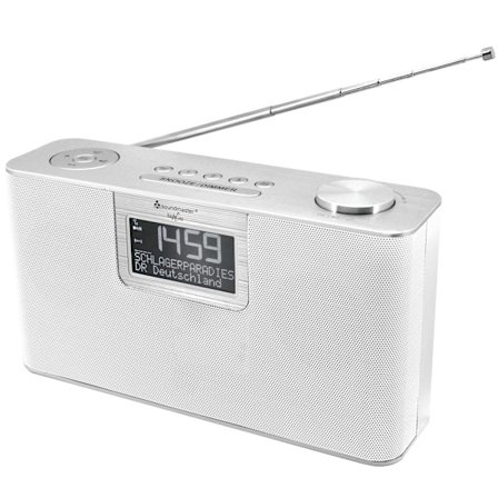 DAB700WE Stereo DAB+/FM radio med USB/Micro SD-MP3, Bluetooth