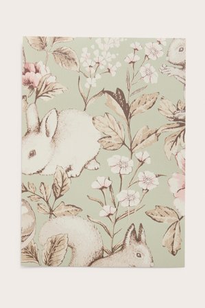 Newbie | Tapettinäyte Magic Forest Vihreä ONE SIZE | Vihreä