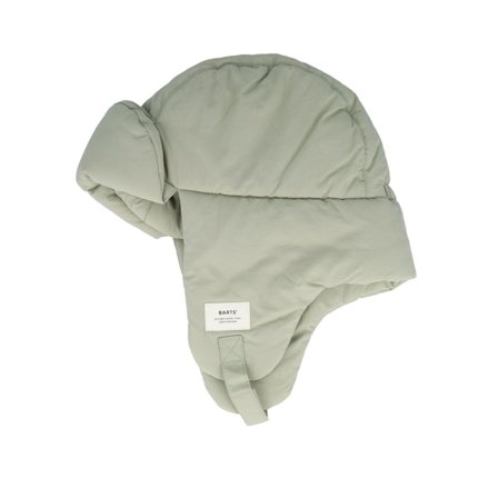 Barts - Grøn trapper Beanie - Ambur Bomber Pale Army Trapper @ Hatstore