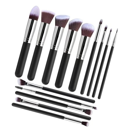 Sminkborstar Hypoallergena Syntetiska Fiber Mjuk Touch Design