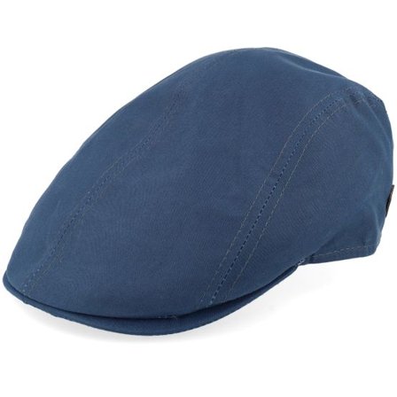 MJM Hats - Blå flatcap Keps - Daffy 3 Staywax Blue Flat Cap @ Hatstore