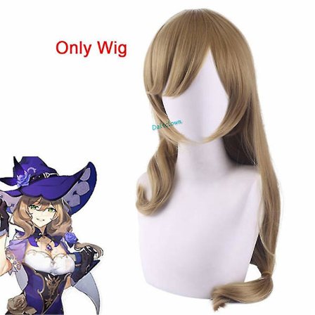Spel Genshin Impact Cosplay Halloween Amber Lisa Keqing Mona Cosplay Kostym Peruk Genshin Impact Cosplay