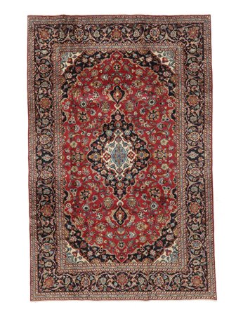 Médaillon Kashan Tapis 193X302 Laine