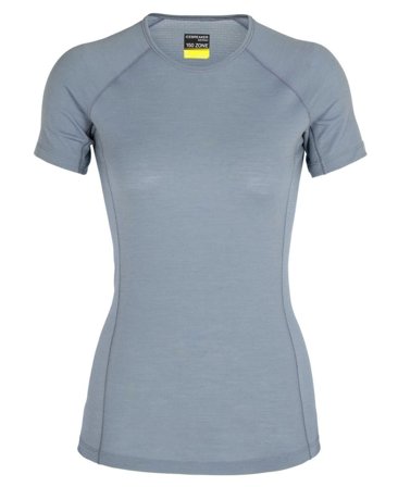 Icebreaker Wmns 150 Zone Crewe Gravel