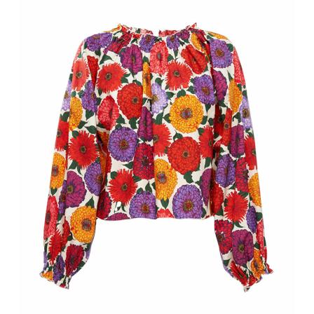 La DoubleJ, Boho Top Czerwony, Kobieta, Rozmiar: M
