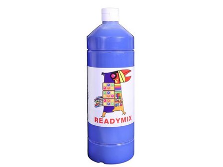 Readymix 1000 ml, marinblå - Lyreco - Skola och förskola - Målarfärg och tillbehör - Readymix