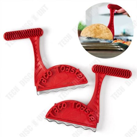 Taco-toastare - TD - Minimalistisk - Rostfritt stål - Nylon - Krispig