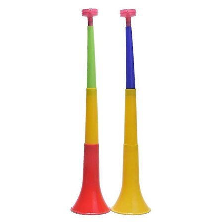 VM-Vuvuzela - 38 cm lang - Ekstremt høy og irriterende