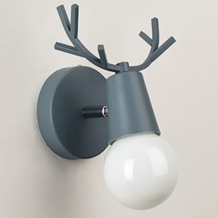 Antlers Vegglampe BLÅTT JERN JERN blue_ma