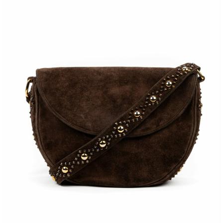 Yves Saint Laurent Vintage, Pre-owned Shoulder Bags Bruin, Dames, Maat:ONE Size,suede