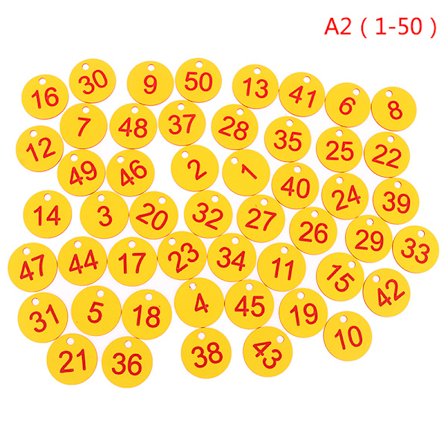 20/50st Farm Number Tags Parningslåda Biodling Hangi