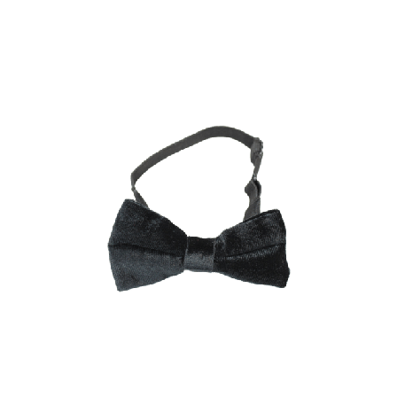 Complement Kids Fluga I Sammetsimitation För Barn Halsdukar Unisex Svart