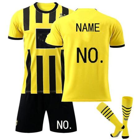 Barnfotbollströjor Fotbollströja Tränings T-shirt Dräkt 22/23 adults S(165-170CM) Bellingha* 22