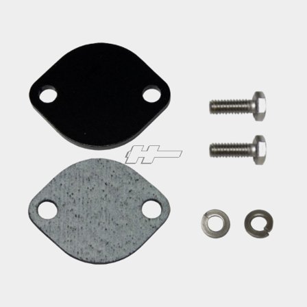 Mercury MerCruiser block off platta sjövattenintag 8M0095447 i svart metall med packning och monteringssats för båt