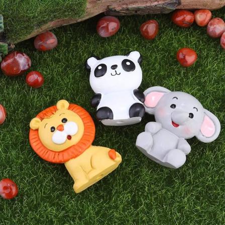 5 kpl Eläinten kakunpäälliset Viidakkokuppikakkupäät Eläinten syntymäpäiväkoristeet lapsille Syntymäpäiväjuhla Baby Shower -tarvikkeet