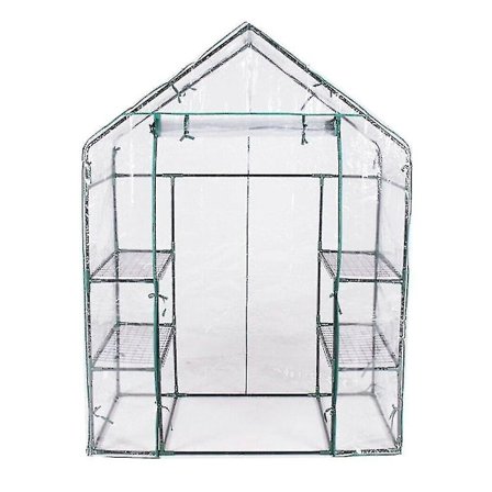 Drivhus Plast Foldbar Transparent Beskyttelse Blomst Bonsai Plante Beskyttende Dyrkningstelt Qinhai-eyzi