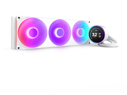 NZXT Kraken Elite V2 RGB 420mm, White