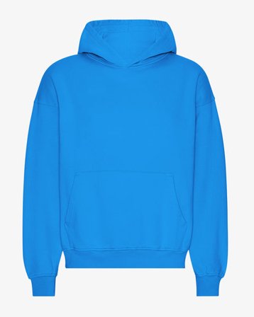 Organic Oversized Hood - Pacific Blue - Male - L