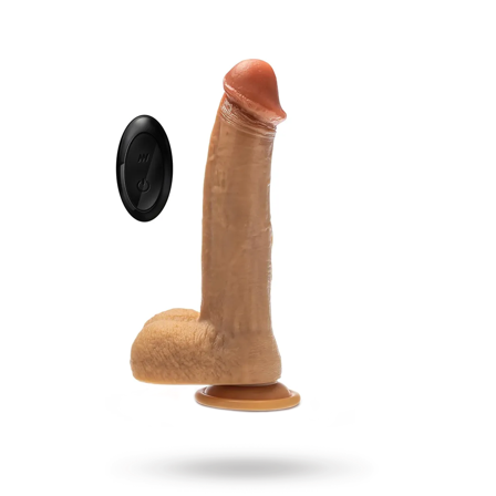 Blush: Silicone Dr. Phillips Thrusting Dildo 21,6 cm - Sexleker Vuxen: Vibrator, dildo & massajestaver