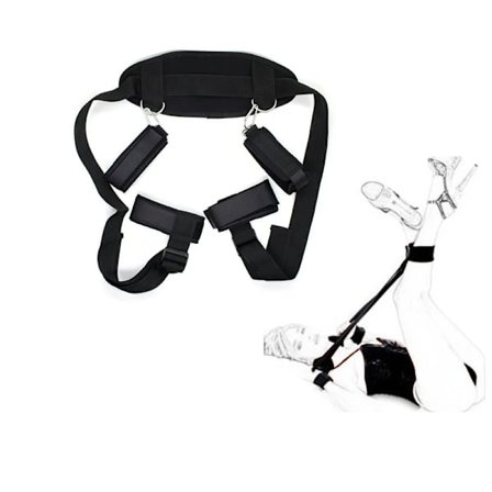 Sexleksaker BDSM Bondage för par Under säng Set Rep Handbojor Bondage SM Set Restraints Kyskhet Handleder Ankelmanschetter Sex Shop