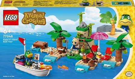 Lego Animal Crossing Kapp'N på Øbådtur 77048, Børn & Forældre, Motorik & Bevægelse, Klodser Og Stabletårne
