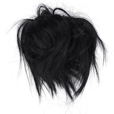 Slarvig Bun Hårförlängning Kvinnor Fashionabla Uppdatering Hestsvans Syntetisk Hårförlängning för Dating DansfestQ17‐1#