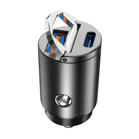 Stealth Biladapter Telefon PD Laddare PD+QC