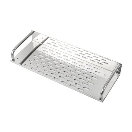 Enkelskikts toalett hylla fabrik direkt väggmonterad kök badrum förvaringshylla perforerad hylla 30cm