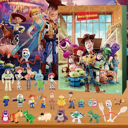 Julekalender 2023 Nedtelling 24 Søte Toy Story Lekefigurer
