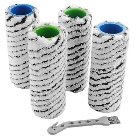 4 stk. steinrullebørste for Karcher Fc7 Fc7 Premium Fc5 Fc5 Premium