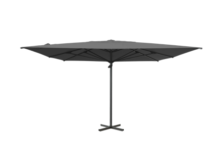 Brafab Mozzo Parasoll antracit, Utemiljö