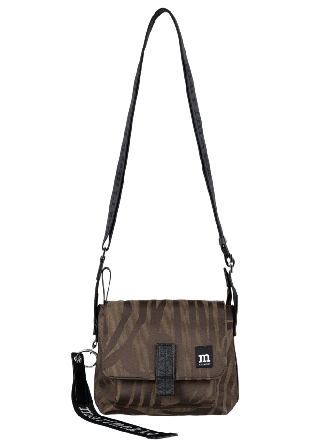 Marimekko Mini Messenger Jokuraita Väskor & plånböcker Brun ONESIZE
