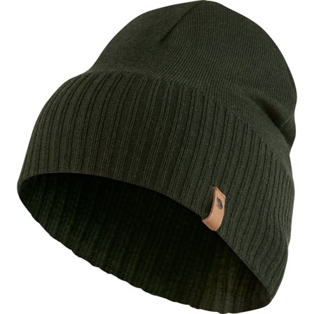 Fjällräven Merino Lite Hat in Deep Forest, Ull