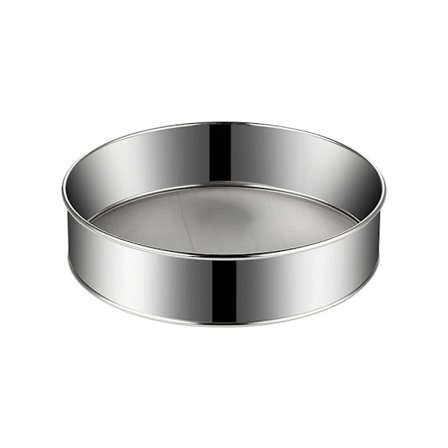 Mjölksikt i rostfritt stål, finmaskig sil av livsmedelskvalitet, 15 * 5 cm