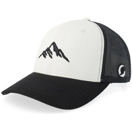 Wild Spirit - Black - trucker - Cap - "Mountain 3d Black/White/Black Trucker " - Hatstore