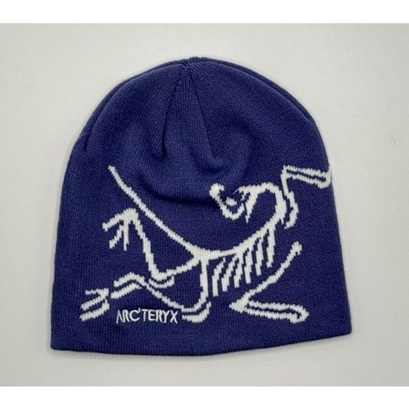 Marineblå, Stort Hovedomfang Hue Strikket Hat Ski Hat Herre og Dame Bjergbestigning Udendørs Vandretur Varm Hat