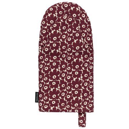 Marimekko Pikkuinen Unikko patakinnas, viininpunainen