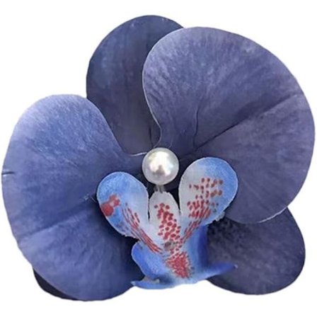 Hårspænder med rhinsten, blomstrede hårspænder, franske hårnåle med krystalperler, glitrende accessories til valentinsdag, bryllup og bal