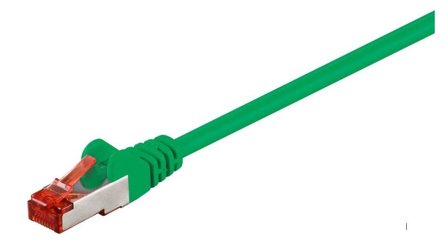 MicroConnect nettverkskabel - 25 cm - grønn