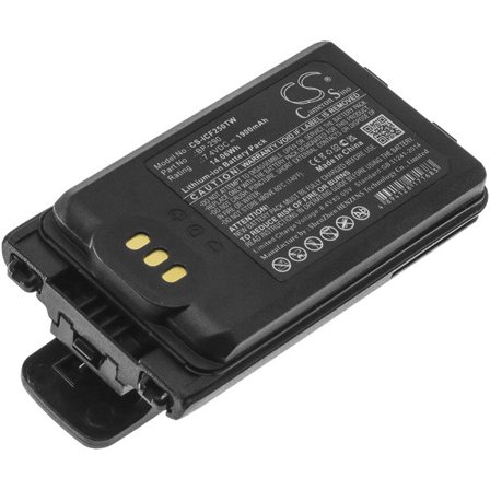 Batteri for Toveis-radio for Icom IC-F52D, IC-F62D, IC-M85