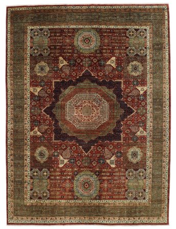 Medallón Grande Mamluk Alfombra 272X372 Lana