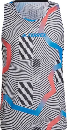 Adidas Men's Terrex Agravic Tank Top Men Short sleeved fitness sweater White S