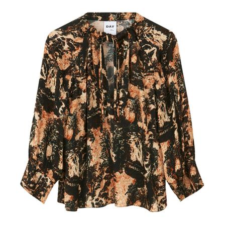 DAY Birger et Mikkelsen, Blouse Kim Brązowy, Kobieta, Rozmiar: S