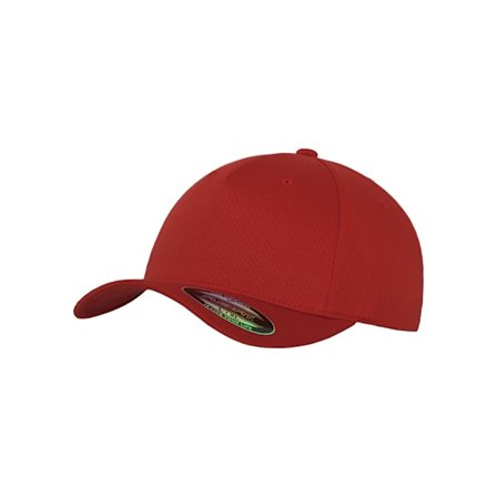 Flexfit Unisex 5-panels Keps S/M Röd