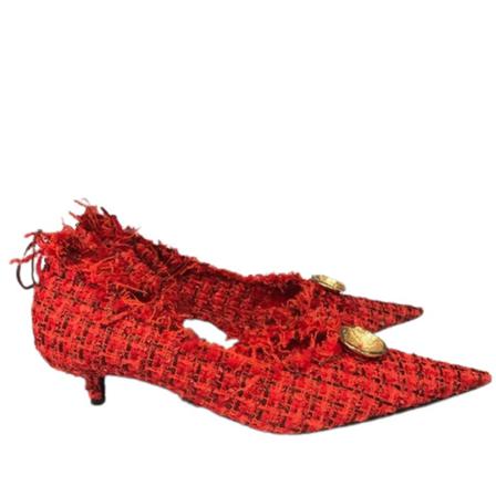 Balenciaga Vintage, Pre-owned Escarpins Rood, Dames, Maat:40 EU