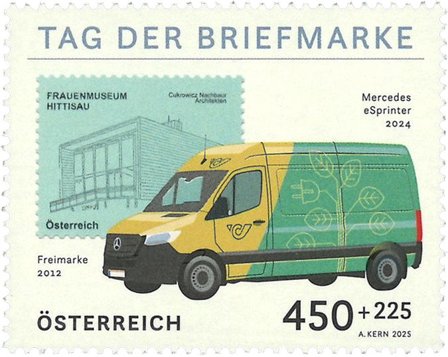 Østrig - Frimærkets dag 2025 - Postfrisk frimærke