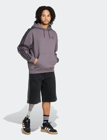 adidas Originals Baggy Hoodie - Grey - L